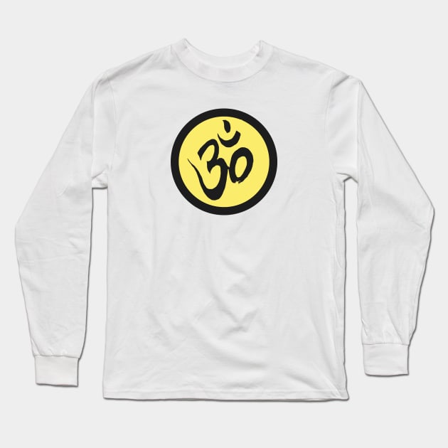 Spiritual Awakening OM Yoga Meditation Long Sleeve T-Shirt by PlanetMonkey
